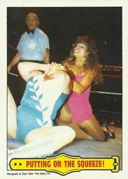 1985 Topps WWF Pro Wrestling Stars #47 - Card #47 - Front