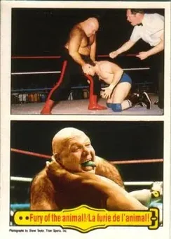 1985 O-Pee-Chee WWF Pro Wrestling Stars #55 - Card #55