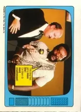 1985 O-Pee-Chee WWF Pro Wrestling Stars #58 - The Junkyard Dog
