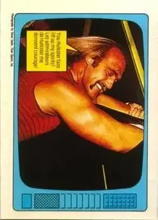 1985 O-Pee-Chee WWF Pro Wrestling Stars #60 - Hulk Hogan 1985 O-Pee-Chee WWF Pro Wrestling Stars #60 - Hulk Hogan