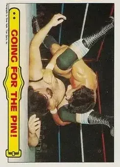 1985 Topps WWF Pro Wrestling Stars #52 - Card #52
