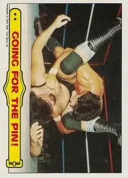 1985 Topps WWF Pro Wrestling Stars #52 - Card #52 - Front
