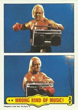 1985 Topps WWF Pro Wrestling Stars #56 - Card #56
