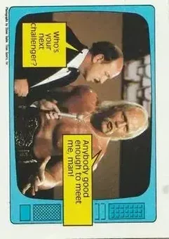 1985 Topps WWF Pro Wrestling Stars #57 - Card #57