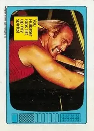 1985 Topps WWF Pro Wrestling Stars #60 - Hulk Hogan 1985 Topps WWF Pro Wrestling Stars #60 - Hulk Hogan