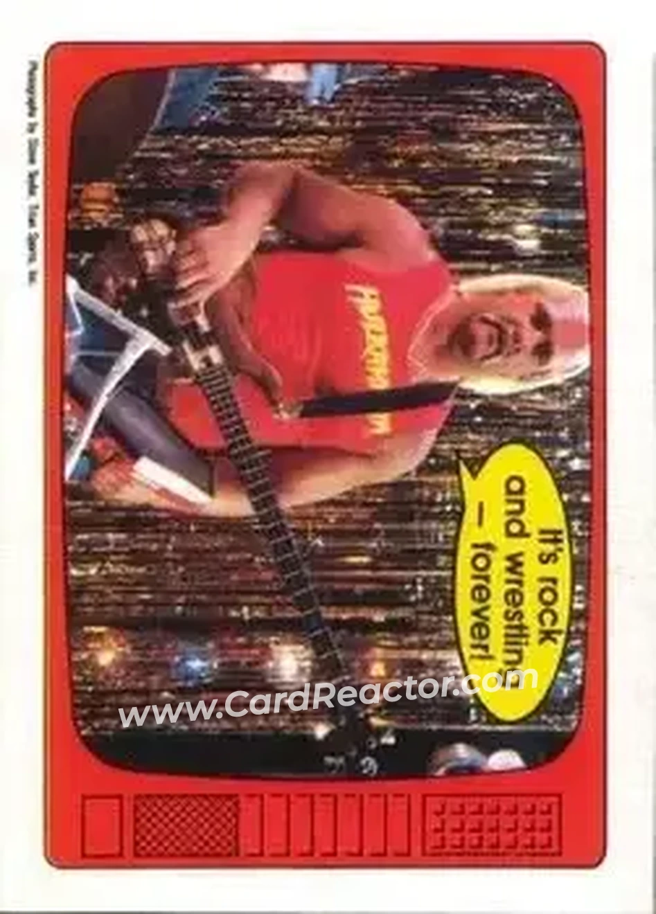 1985 O-Pee-Chee WWF Pro Wrestling Stars Series 2 #66 - Hulk Hogan 1985 O-Pee-Chee WWF Pro Wrestling Stars Series 2 #66 - Hulk Hogan