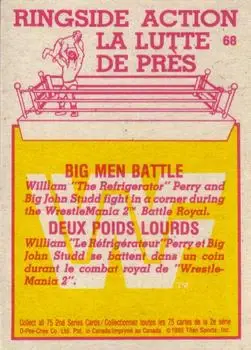 1985 O-Pee-Chee WWF Pro Wrestling Stars Series 2 #68 - Card #68 1985 O-Pee-Chee WWF Pro Wrestling Stars Series 2 #68 - Card #68