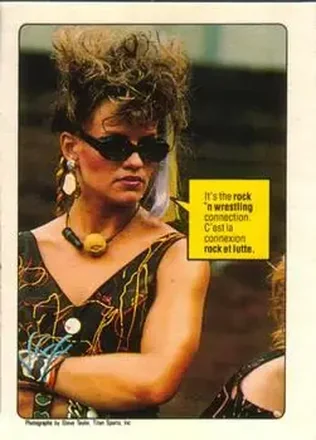 1985 O-Pee-Chee WWF Pro Wrestling Stars #64 - Wendi Richter