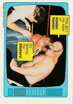1985 Topps WWF Pro Wrestling Stars #61 - Card #61