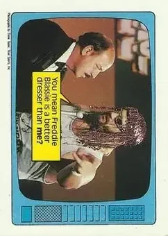 1985 Topps WWF Pro Wrestling Stars #62 - Card #62