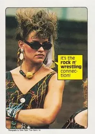 1985 Topps WWF Pro Wrestling Stars #64 - Wendi Richter