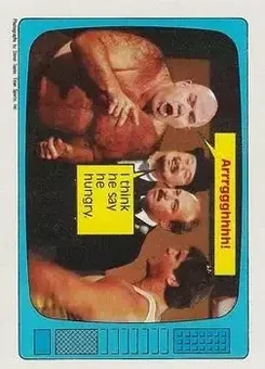 1985 Topps WWF Pro Wrestling Stars #65 - Card #65