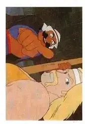 1986 Hulk Hogan's Rock 'n' Wrestling Stickers #8 - Card #8 - Front