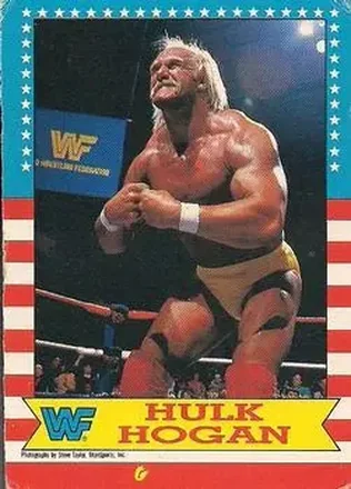 1987 O-Pee-Chee WWF #3 - Hulk Hogan 1987 O-Pee-Chee WWF #3 - Hulk Hogan