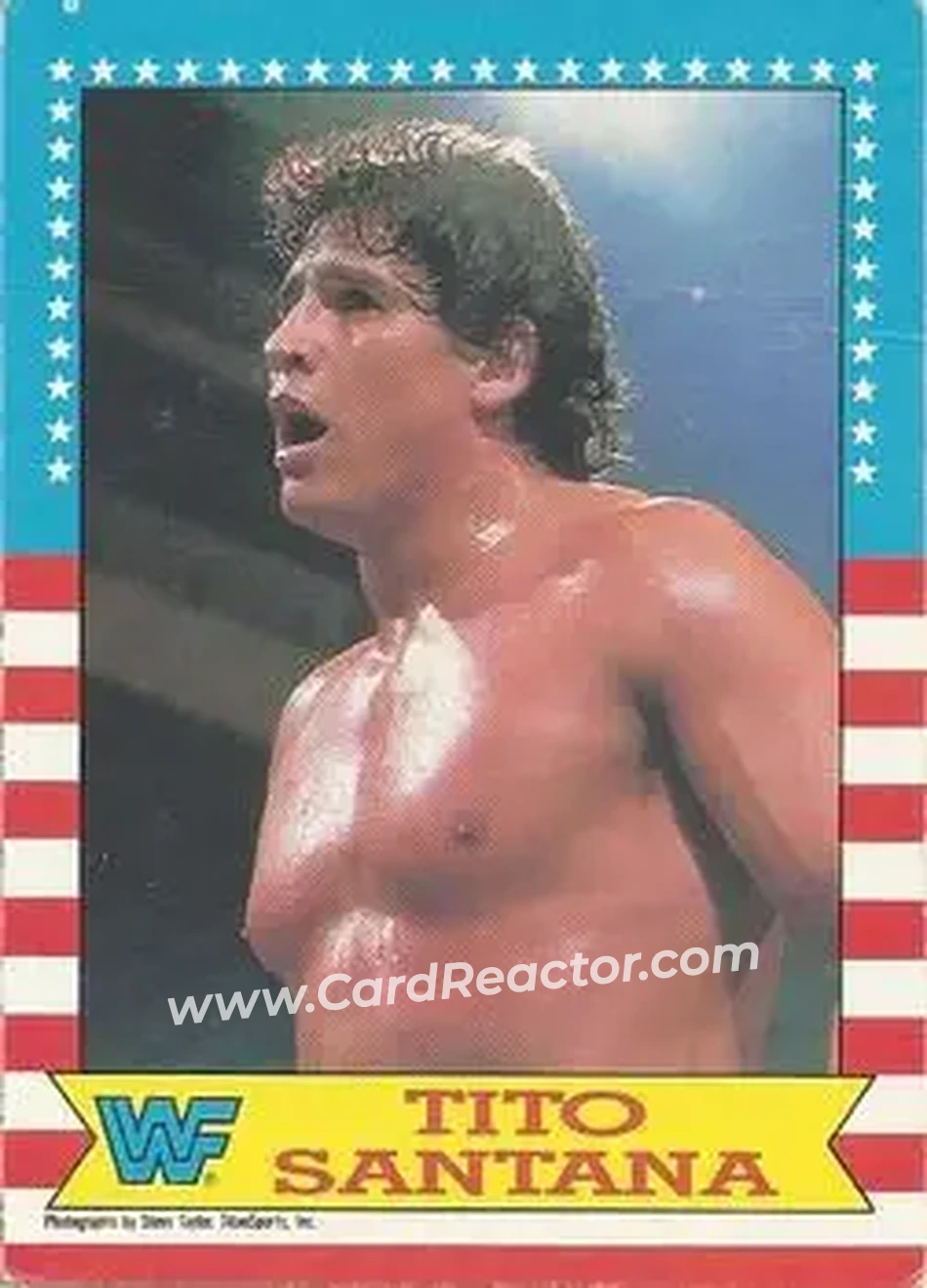 1987 O-Pee-Chee WWF #6 - Tito Santana