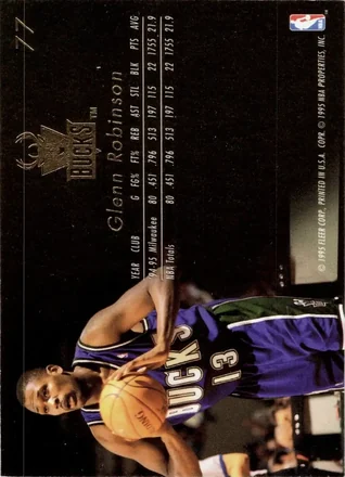 Verso de Glenn Robinson