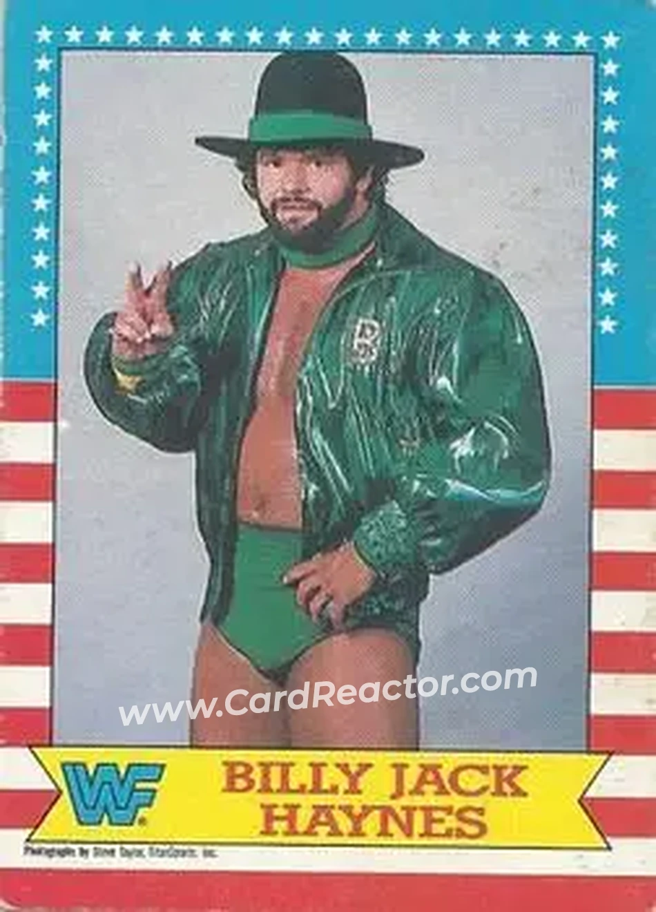 1987 O-Pee-Chee WWF #8 - Billy Jack Haynes