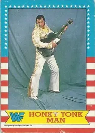 1987 O-Pee-Chee WWF #13 - Honky Tonk Man 1987 O-Pee-Chee WWF #13 - Honky Tonk Man