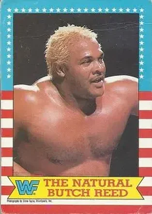 1987 O-Pee-Chee WWF #18 - The Natural Butch Reed