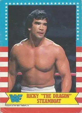 1987 O-Pee-Chee WWF #21 - Ricky "The Dragon" Steamboat
