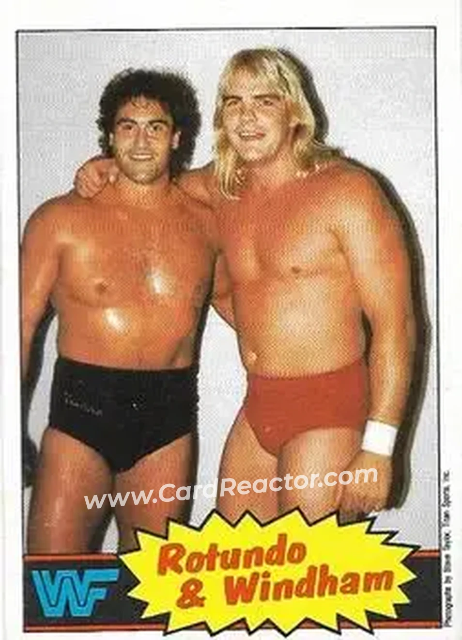 1986 Scanlens WWF Pro Wrestler #18 - Card #18