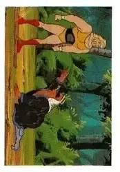 1986 Hulk Hogan's Rock 'n' Wrestling Stickers #29 - Card #29