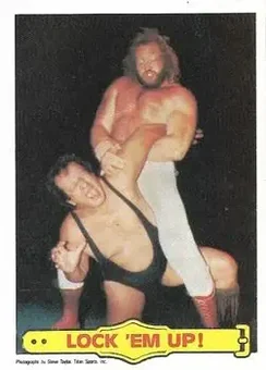 1986 Scanlens WWF Pro Wrestler #23 - Card #23