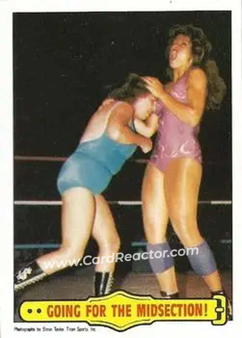 1986 Scanlens WWF Pro Wrestler #25 - Card #25