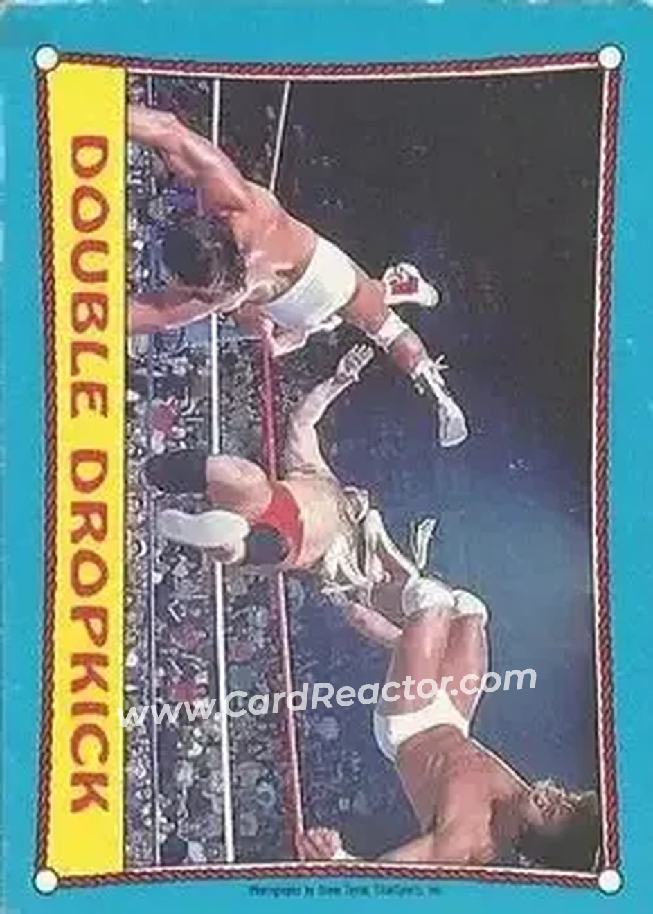 1987 O-Pee-Chee WWF #33 - Card #33 1987 O-Pee-Chee WWF #33 - Card #33