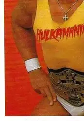 1986 Hulk Hogan's Rock 'n' Wrestling Stickers #33 - Hulk Hogan