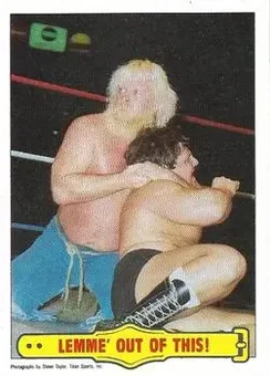 1986 Scanlens WWF Pro Wrestler #35 - Card #35