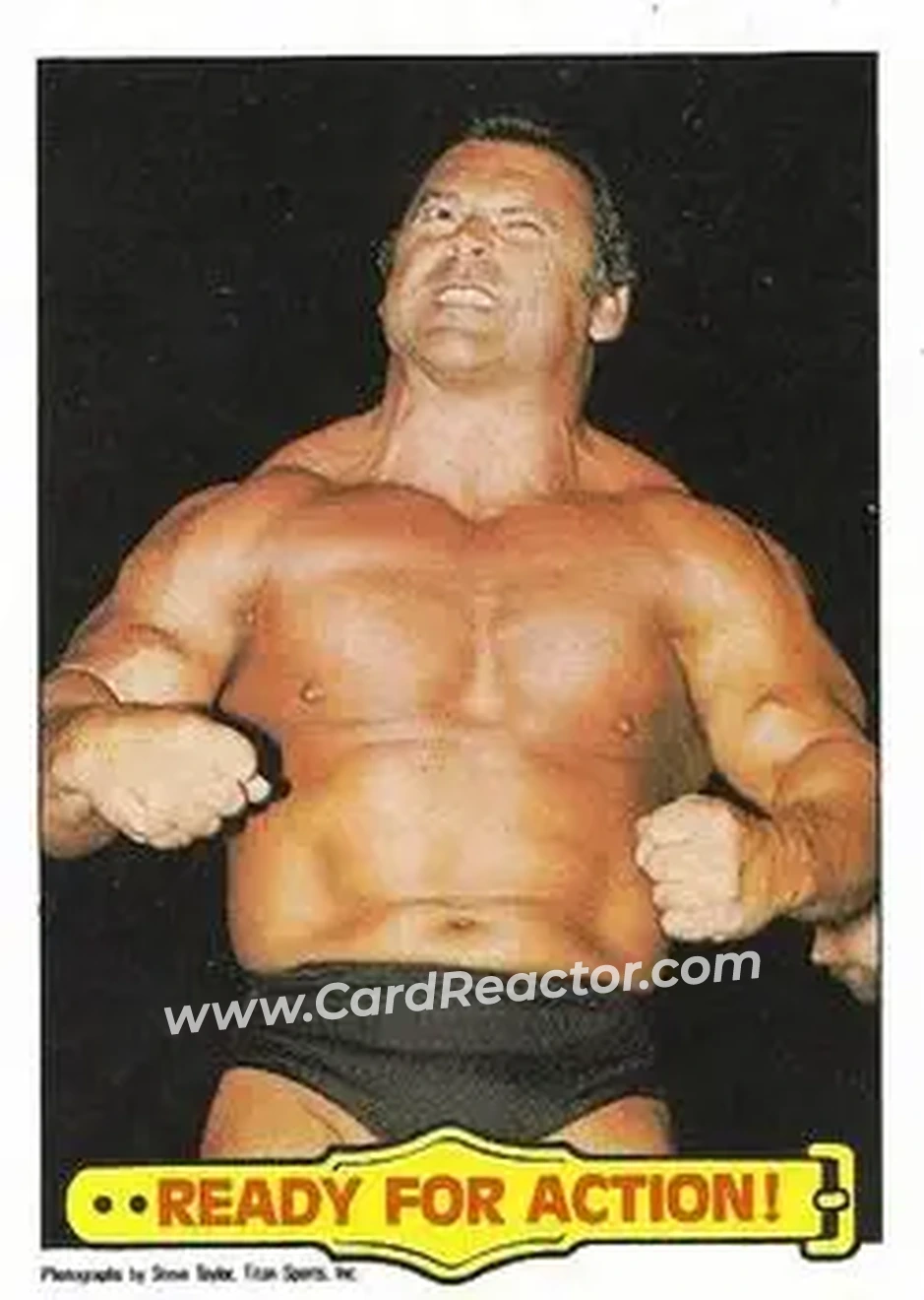 1986 Scanlens WWF Pro Wrestler #46 - Card #46