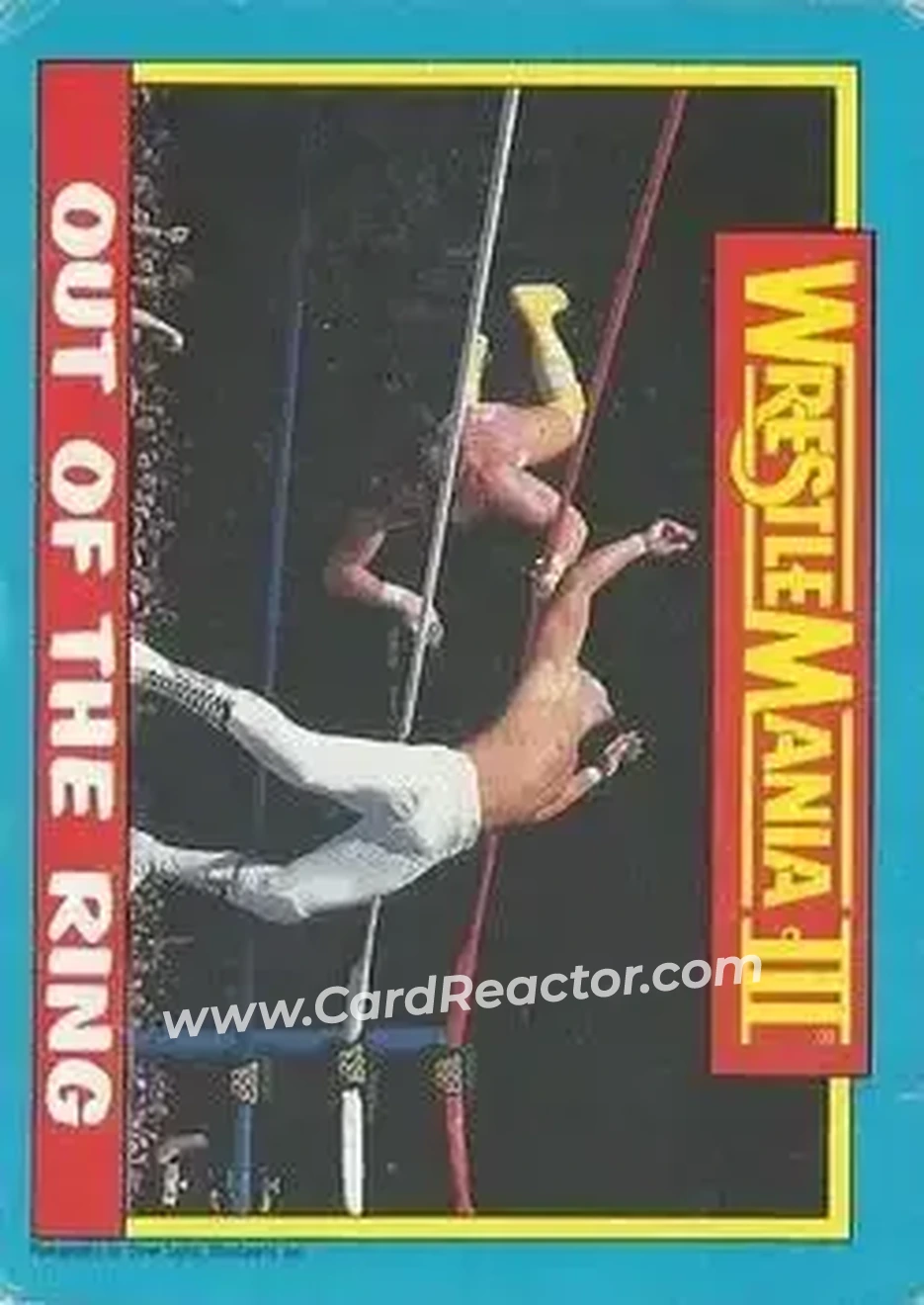 1987 O-Pee-Chee WWF #55 - Card #55