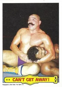 1986 Scanlens WWF Pro Wrestler #51 - Card #51 - Front