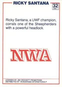 1988 Wonderama NWA #32 - Ricky Santana