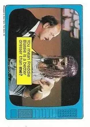 1986 Scanlens WWF Pro Wrestler #62 - Jesse "The Body" Ventura