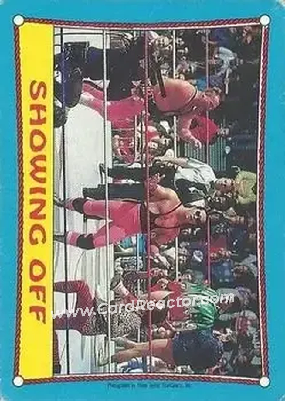 1987 O-Pee-Chee WWF #63 - Card #63 1987 O-Pee-Chee WWF #63 - Card #63