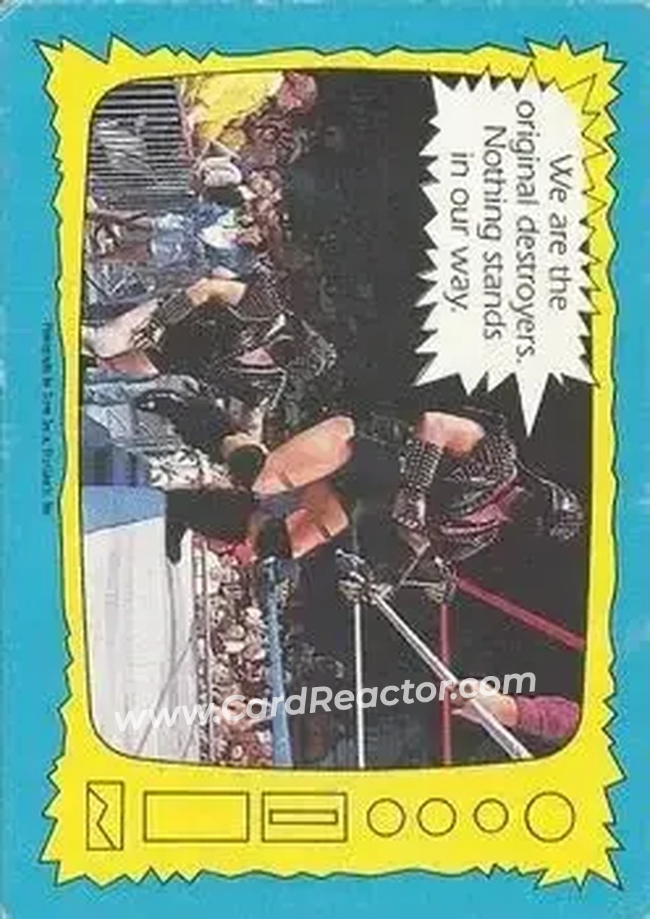 1987 O-Pee-Chee WWF #71 - Demolition