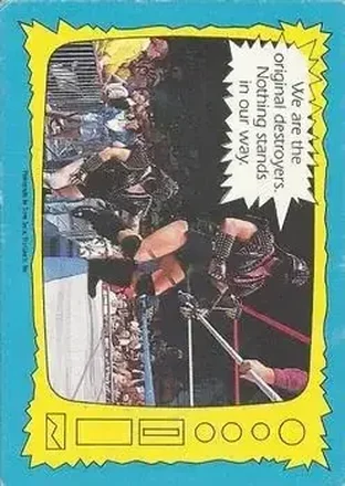 1987 O-Pee-Chee WWF #71 - Demolition 1987 O-Pee-Chee WWF #71 - Demolition