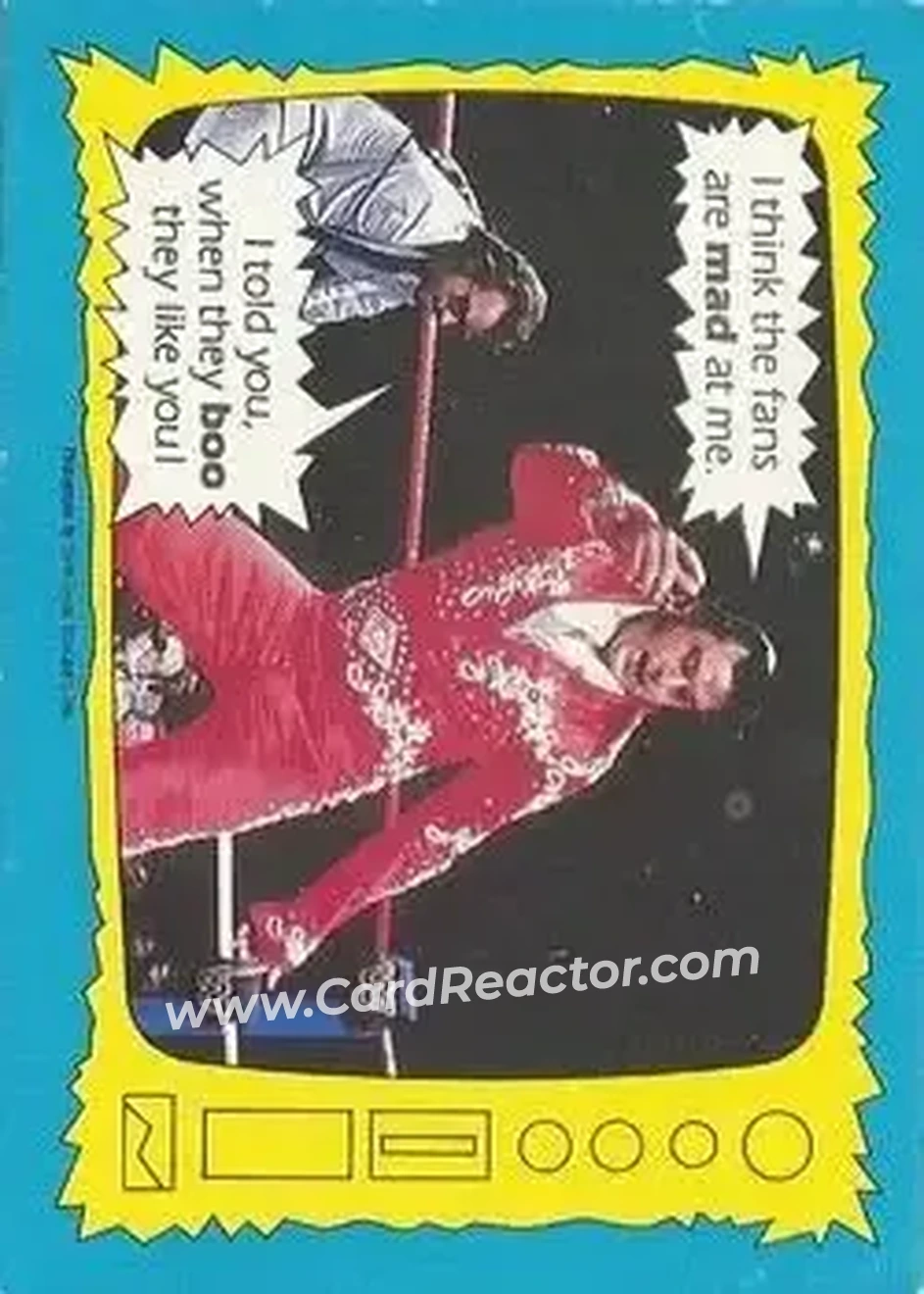 1987 O-Pee-Chee WWF #72 - Card #72