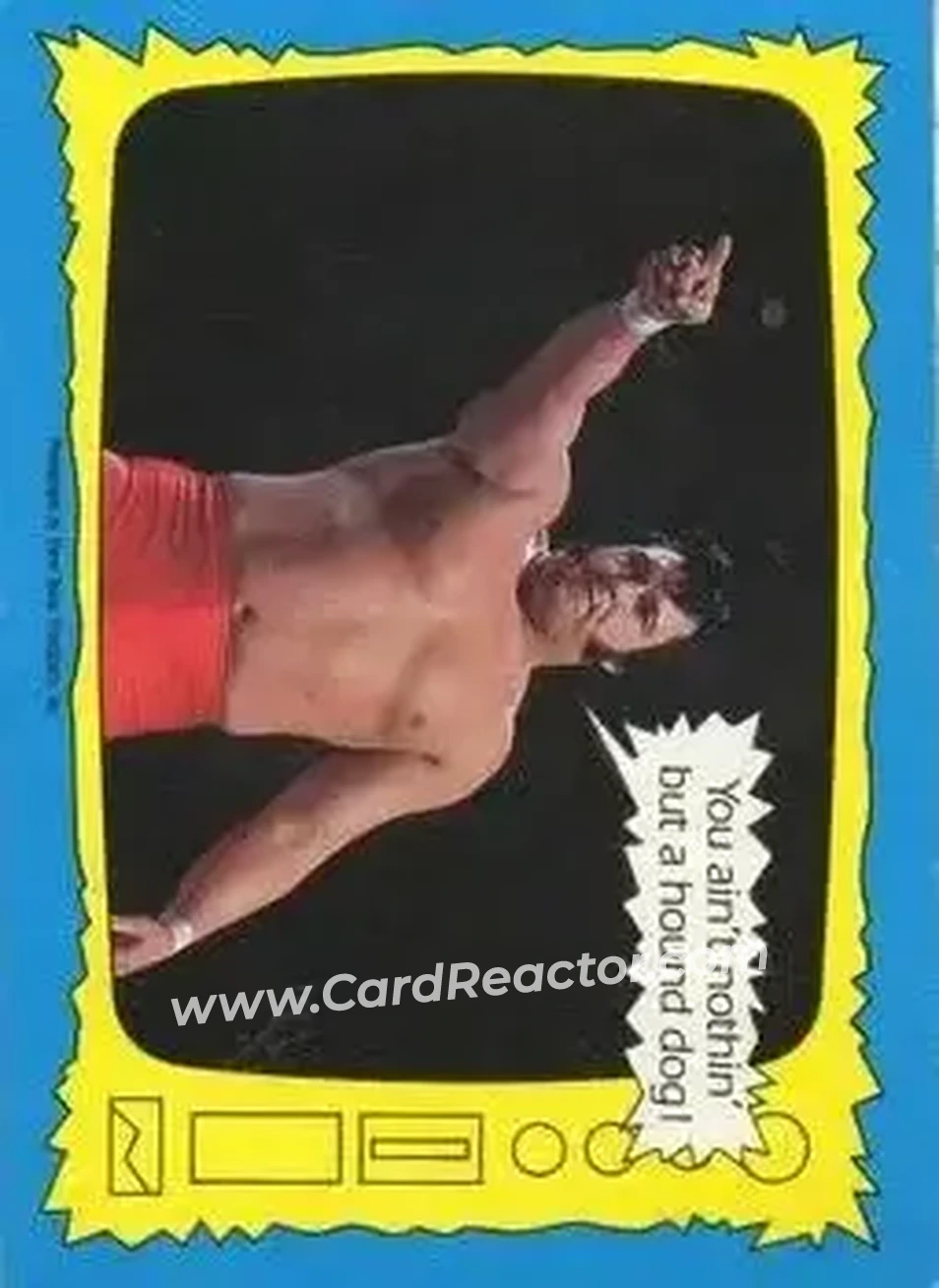 1987 O-Pee-Chee WWF #73 - Honky Tonk Man