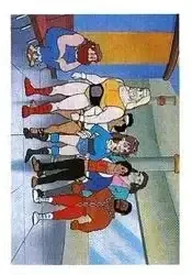 1986 Hulk Hogan's Rock 'n' Wrestling Stickers #80 - Card #80