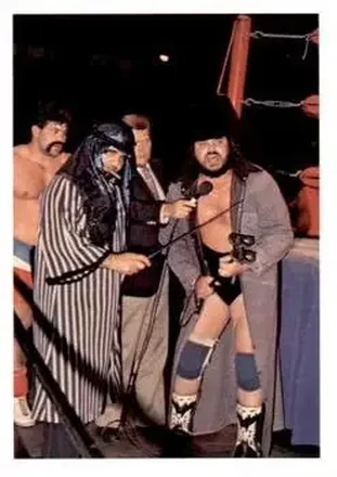 1988 Wonderama NWA #74a - Black Bart