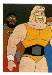 1986 Hulk Hogan's Rock 'n' Wrestling Stickers #97 - Card #97 - Front 1986 Hulk Hogan's Rock 'n' Wrestling Stickers #97 - Card #97 - Front
