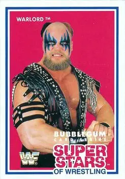 1989-90 Market-Scene WWF Superstars of Wrestling Series 3 #1 - Warlord
