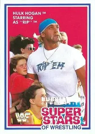 1989-90 Market-Scene WWF Superstars of Wrestling Series 3 #4 - Hulk Hogan