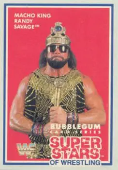 1989-90 Market-Scene WWF Superstars of Wrestling Series 3 #5 - "Macho King" Randy Savage