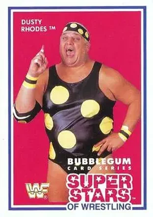 1989-90 Market-Scene WWF Superstars of Wrestling Series 3 #6 - Dusty Rhodes