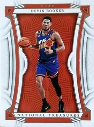 2022-23 Panini National Treasures #10 Devin Booker