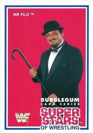 1989-90 Market-Scene WWF Superstars of Wrestling Series 3 #9 - Mr. Fuji